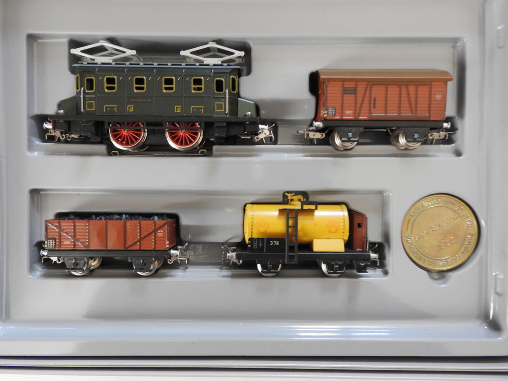 Echelle HO - M&auml;rklin coffret vintage ref 0050 &eacute;tat neuf 