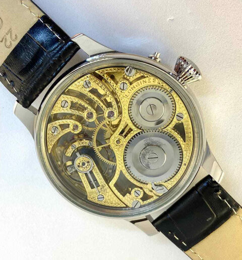 Hand Engraved Longines Skeleton wristwatch 1250 € 1150 Mairé-Levescault (79)