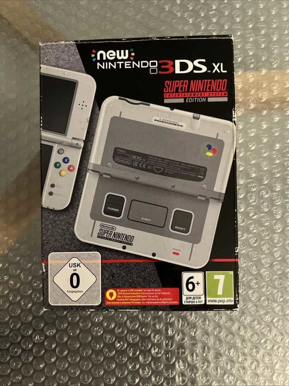 New 3ds xl &eacute;dition super Nintendo Consoles et jeux vidéos