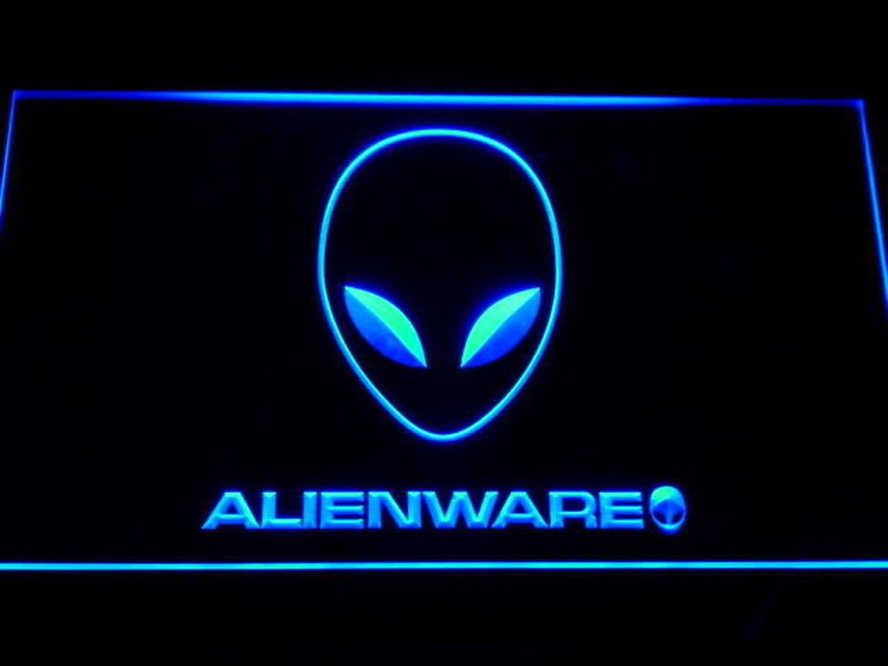 Enseigne lumineuse Alienware Matériel informatique
