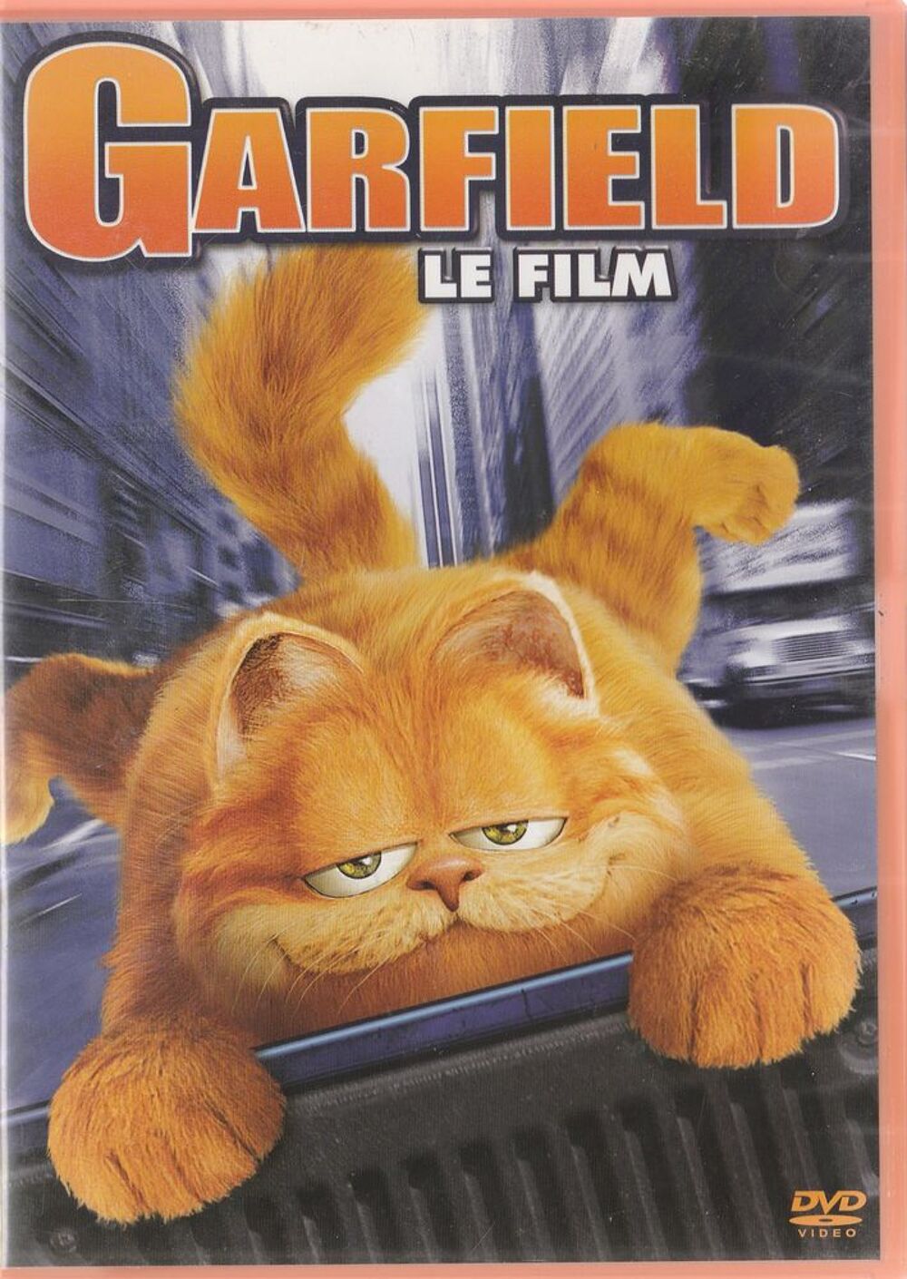 Garfield le film DVD et blu-ray