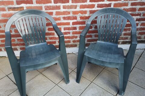 2 Chaises de jardin Wervicq-Sud (59)