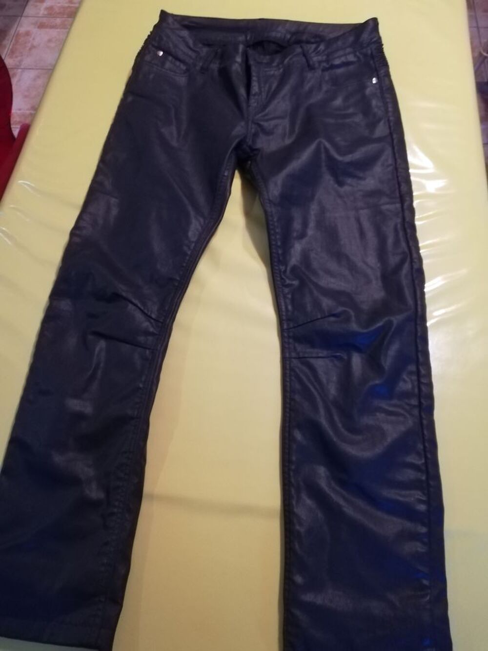 Pantalon moto femme taille basse Vêtements