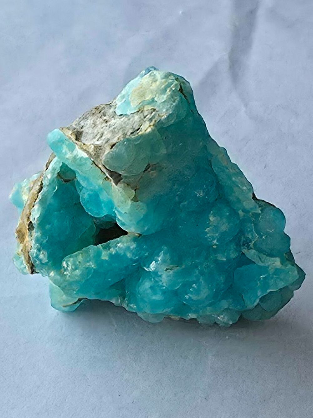 Sp&eacute;cimen Rare H&eacute;mimorphite du Congo-Cristaux Naturels 4,4 cm 