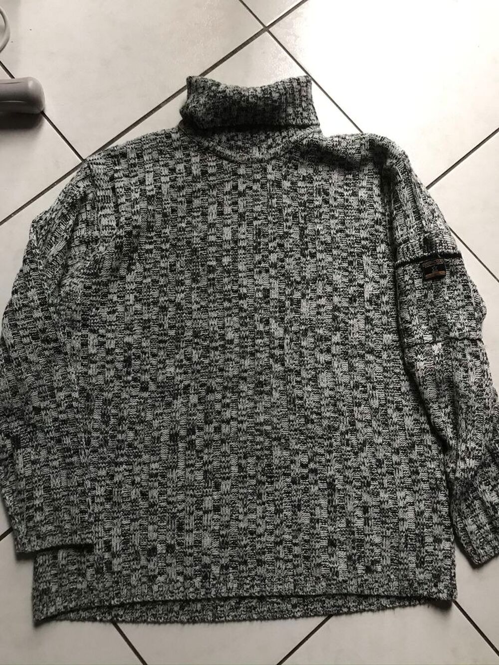 pull col roul&eacute; Mouchet&eacute; COMPLICES 16 ans Vêtements enfants