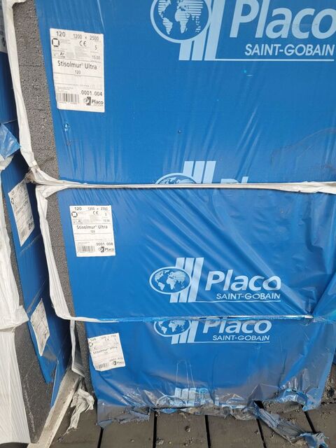 5 PANNEAUX 2500x1200x120mm  POLYSTYRENE STISOLMUR ULTRA 60 Ruoms (07)
