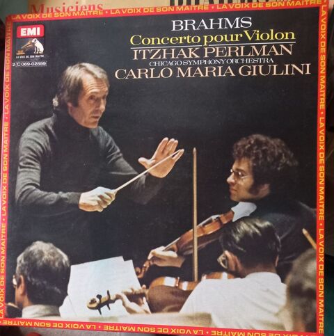 BRAHMS / CONCERTO POUR VIOLON / DISQUE VYNIL 33 TOURS 5 Pont-Audemer (27)