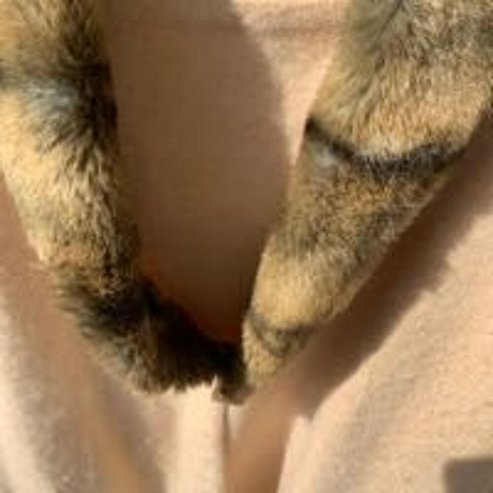 ENSEMBLE TOP et VESTE en laine et angora &agrave; col ch&agrave;&cent;le qualit&eacute; et chic Vêtements