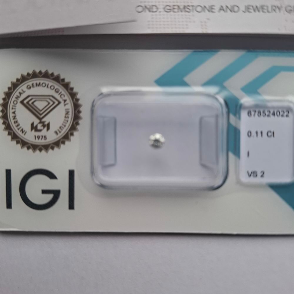 Lot 2 petite Diamant avec certificat 
