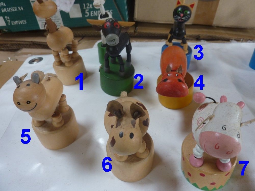 Jouets Bois Articul&eacute; Nom :WAKOUWA 