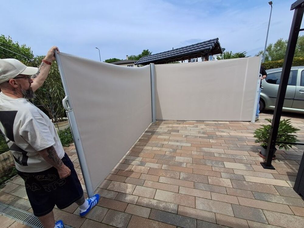 PAREVENT DE COULEUR BEIGE COMME NEUF Décoration