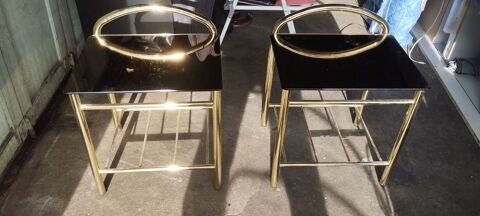 2 tables de chevet laiton 40 Rochetaille-sur-Sane (69)