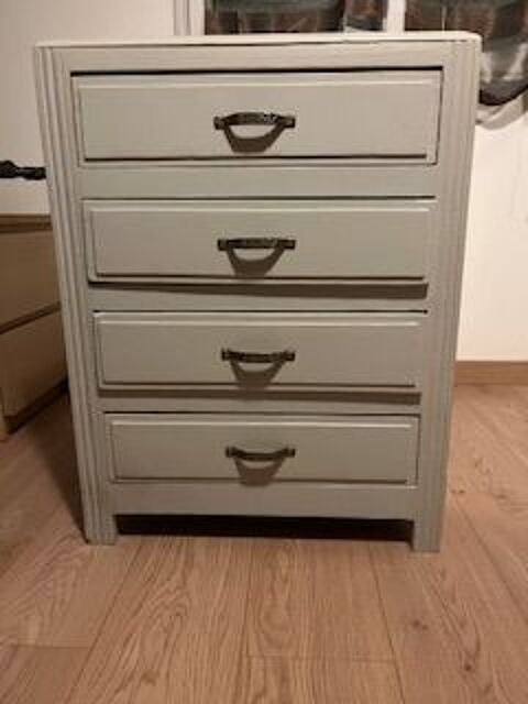 Commode grise repeinte 20 Vannes-sur-Cosson (45)