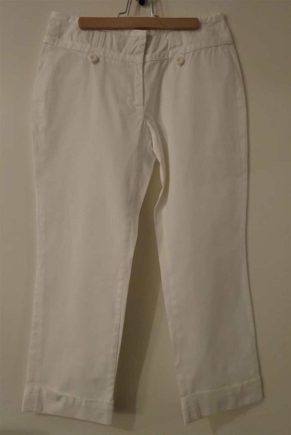 Pantalon 7/8 blanc Xanaka T36 Vtements