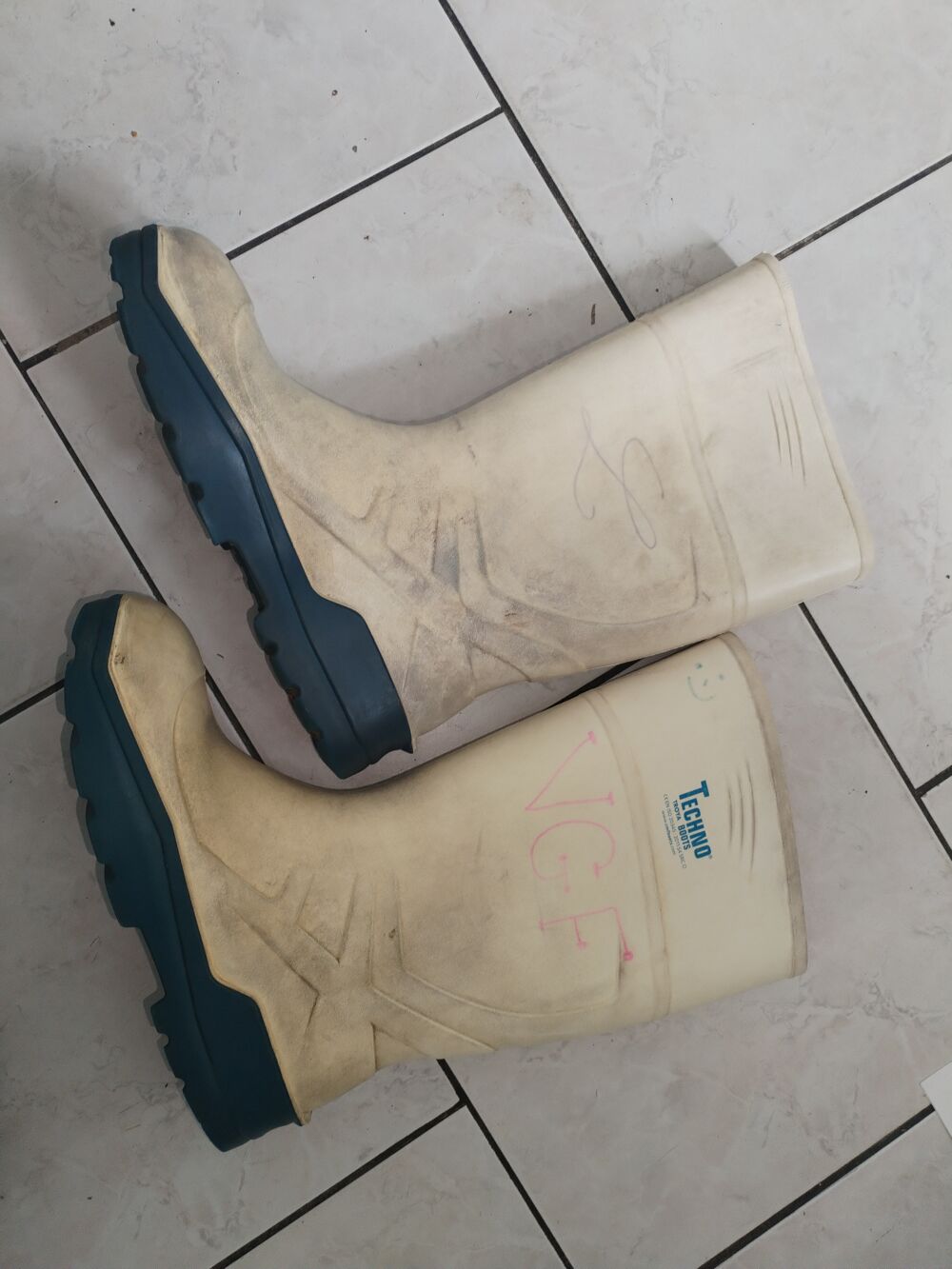 Bottes BEKINA blanches (Taille 42) Chaussures