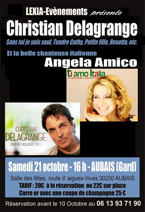 Christian Delagrange et Angela Amico en concert � Aubais 20 Teyran (34)
