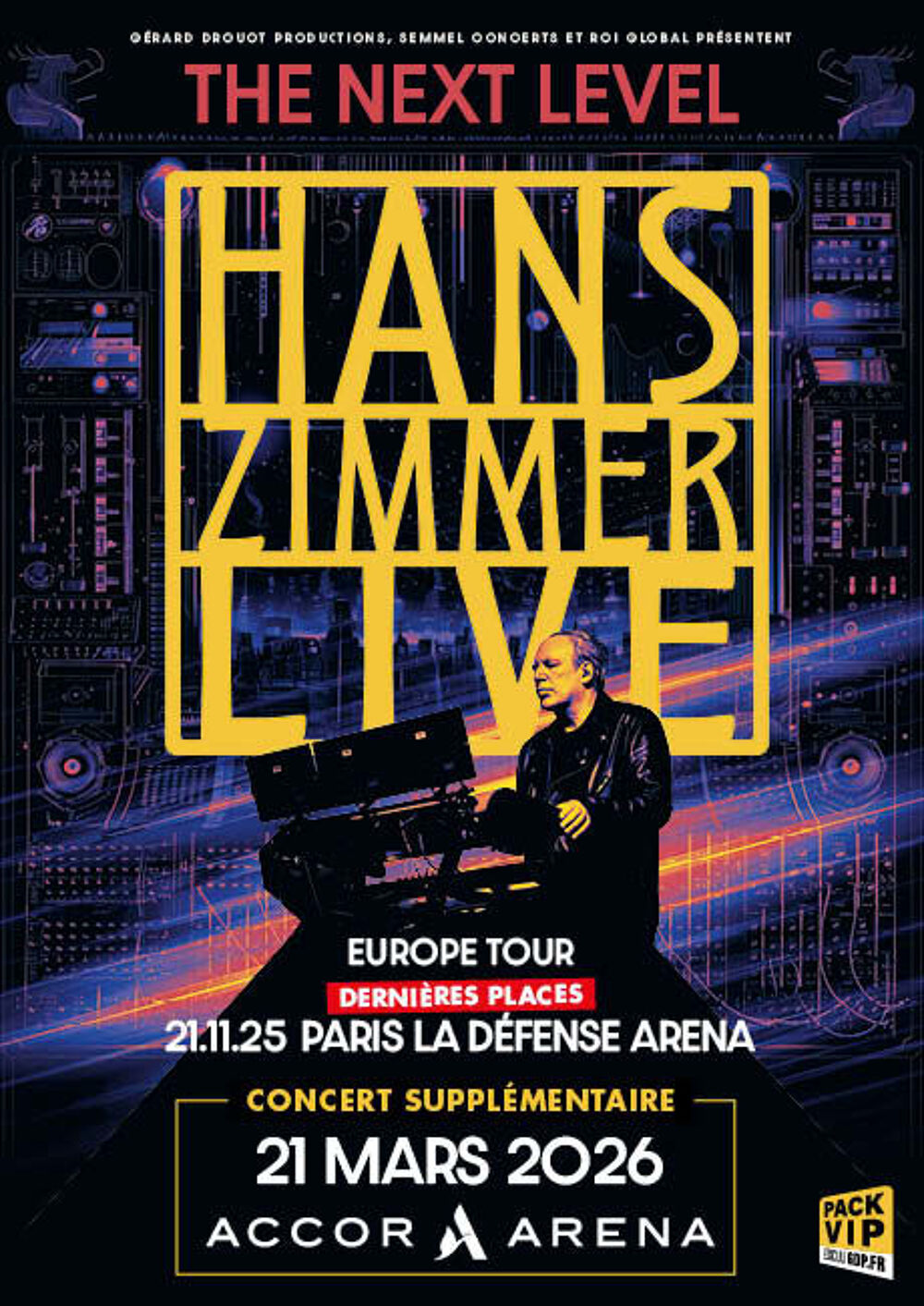 HANS ZIMMER / CONCERTS 2025 / 2026 Billetterie