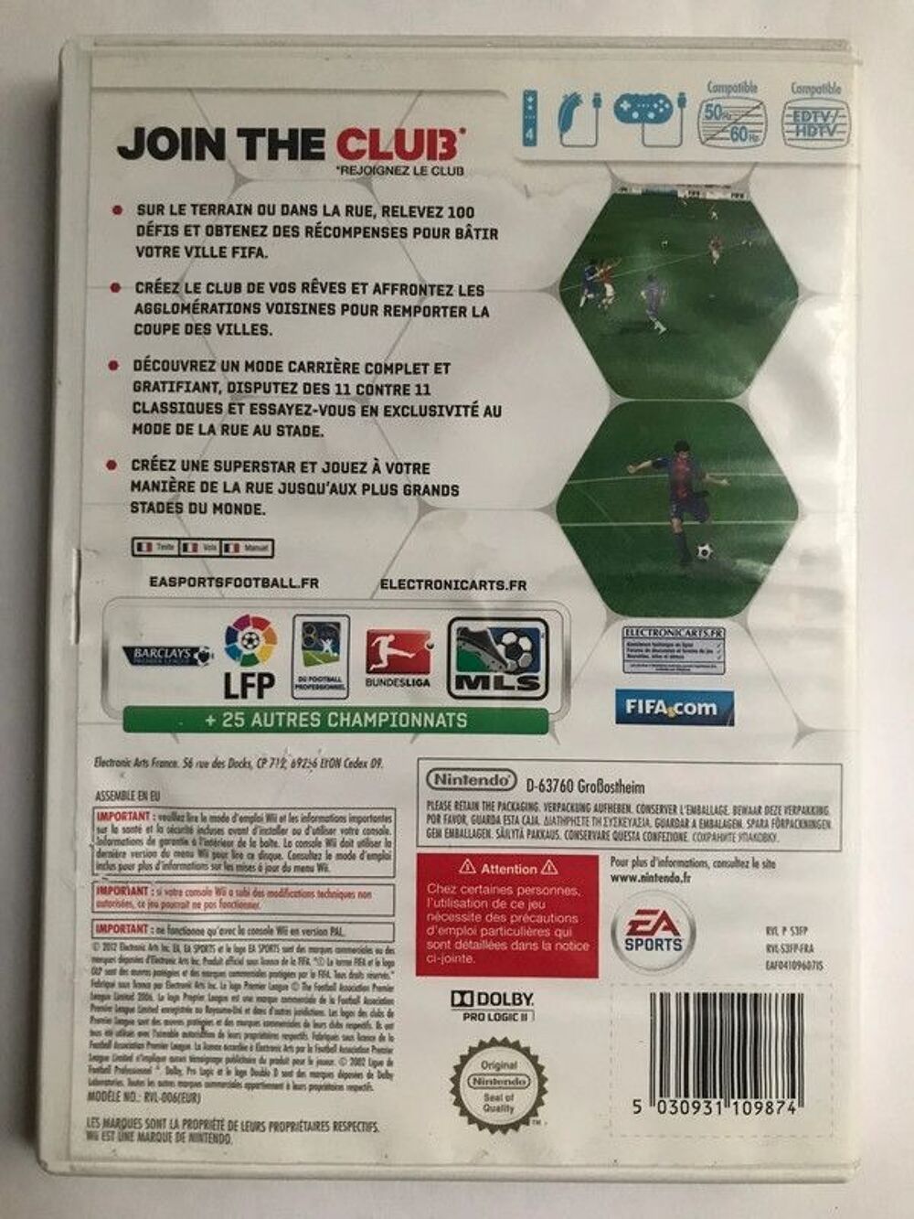 Jeu Wii FIFA 13 Consoles et jeux vidéos