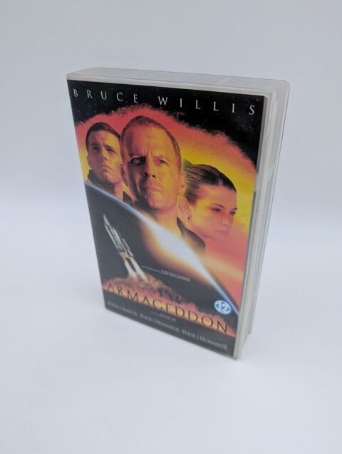 Film Cassette VHS Armageddon en boite 2 Vulbens (74)