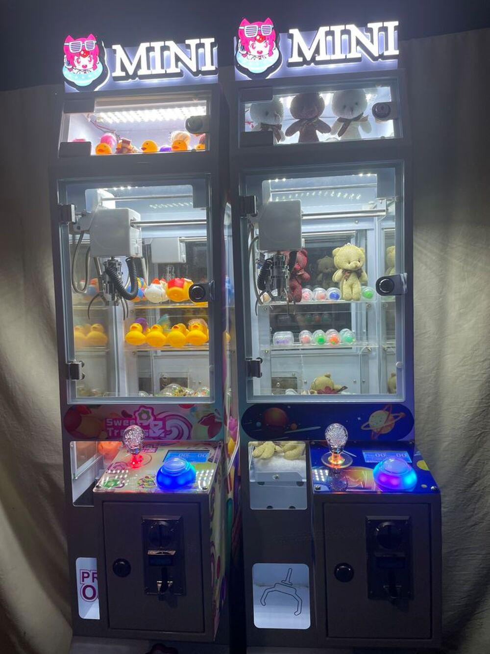 Machine &agrave; pince attrape peluche Jeux / jouets