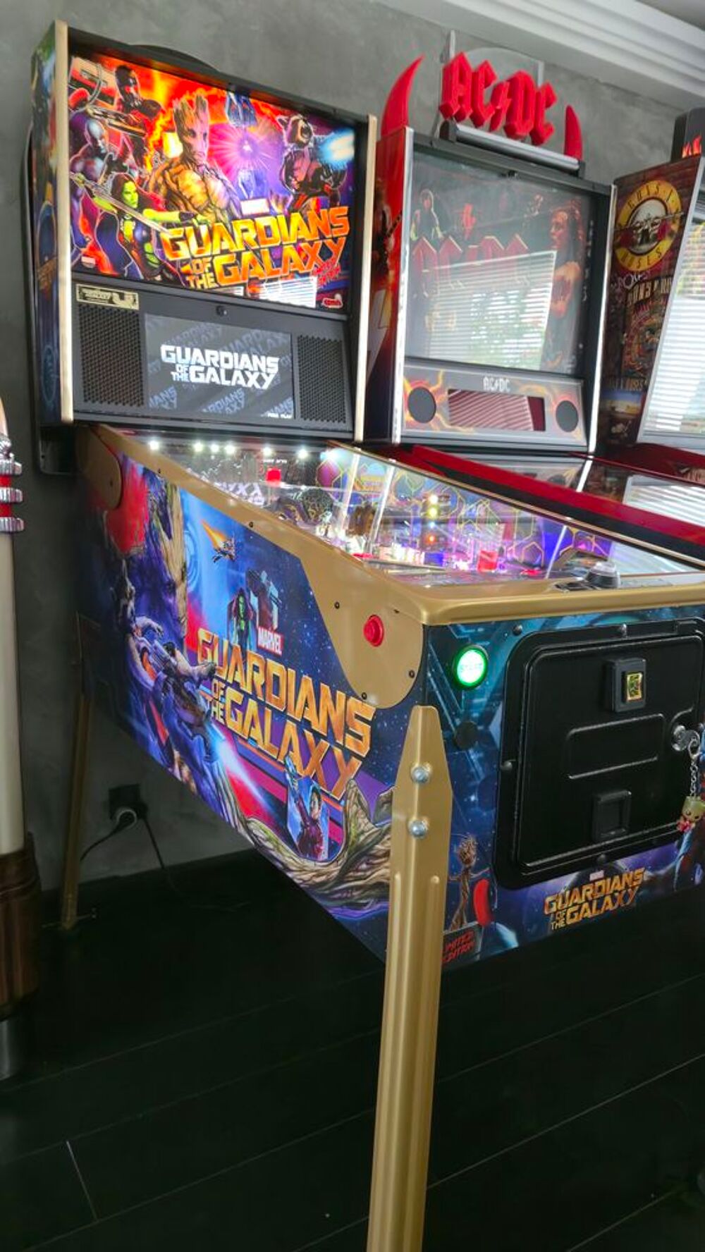 Flipper Guardians of the Galaxy &eacute;dition limit&eacute;e Marvel Stern Jeux / jouets
