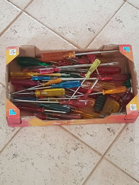 Lot de 55 tournevis 
55 Rethel (08)