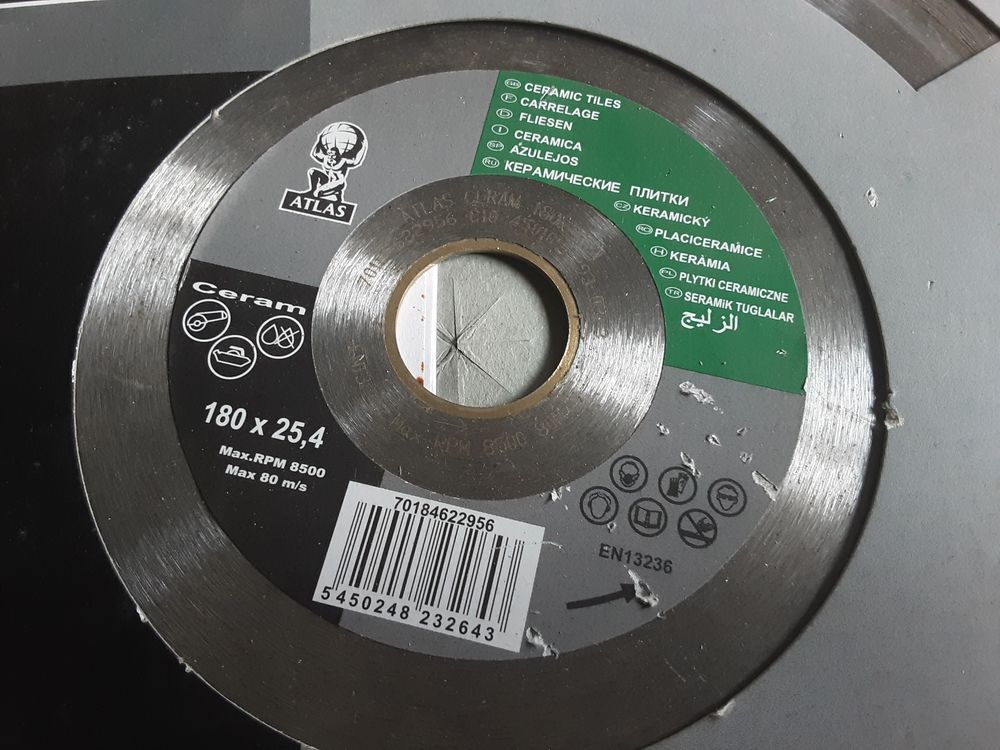 Disque scie &agrave; carrelage Bricolage