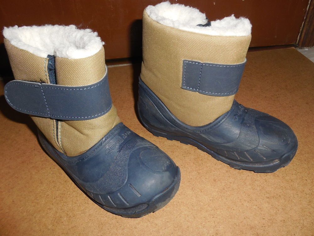 bottes apr&egrave;s ski d&eacute;catlhon bibou b&eacute;b&eacute; beige26/27 Sports