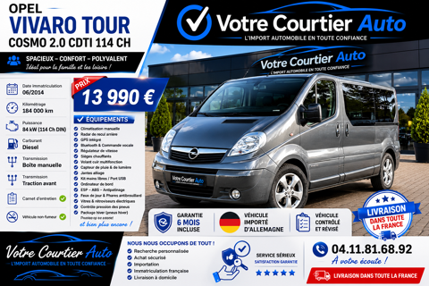 Annonce voiture Opel Divers 13990 €