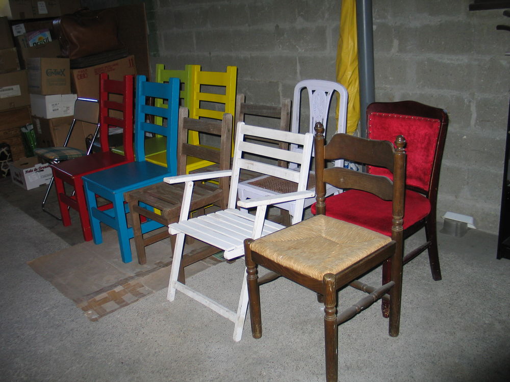Chaises de maison en bois Meubles
