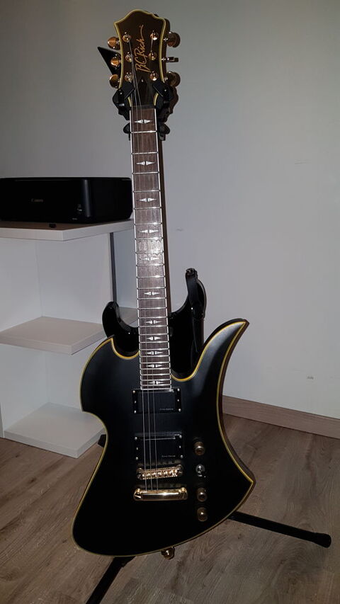 B.C Rich Mockingbird Pro X2 Vintage Black 330 Val-de-Reuil (27)