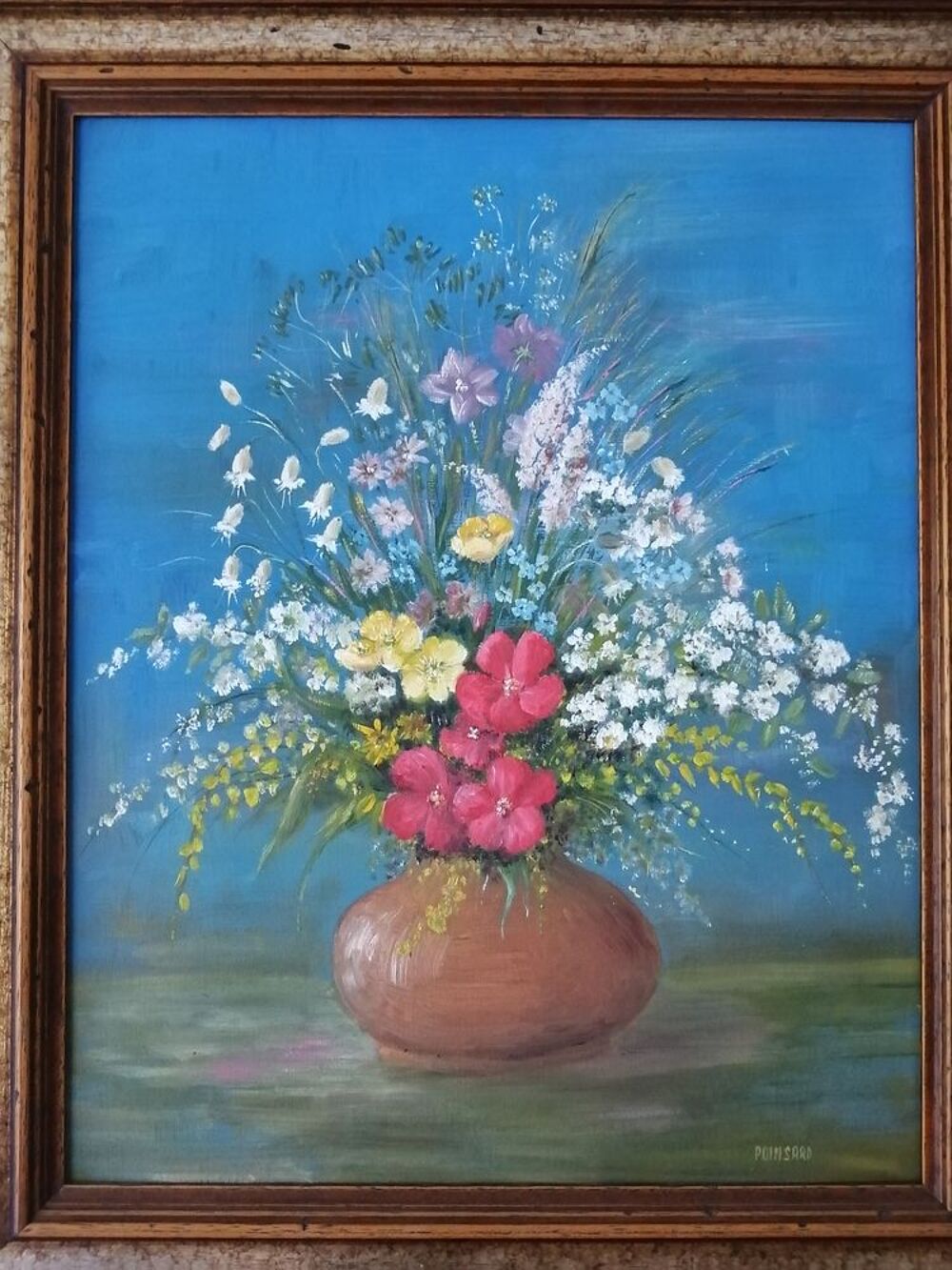 Tableau " bouquet de fleurs" Décoration
