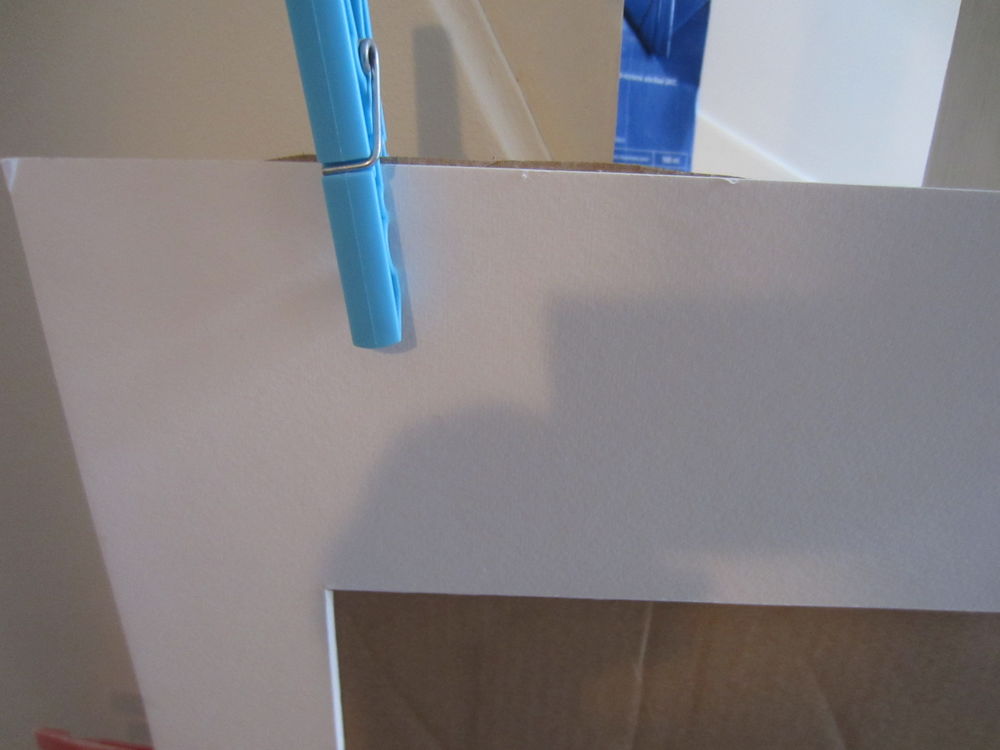 Grand passe-partout en carton lisse Décoration