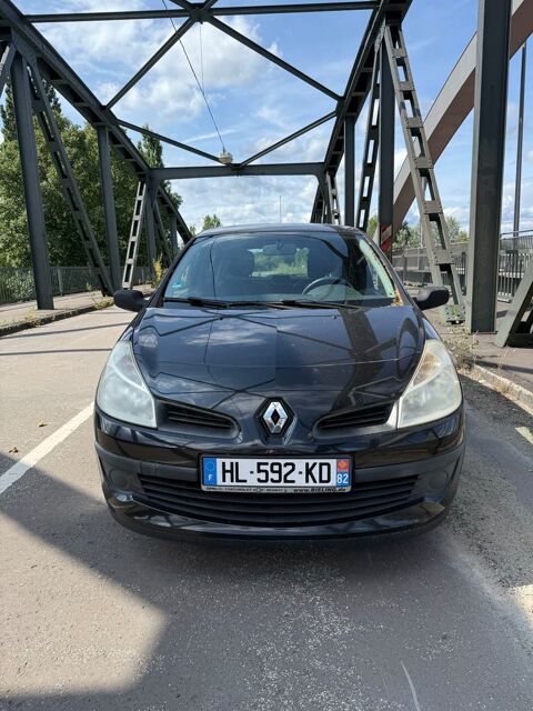 Renault clio iii clio 3 noir, 2009 , 118 000km , deuxi&eg