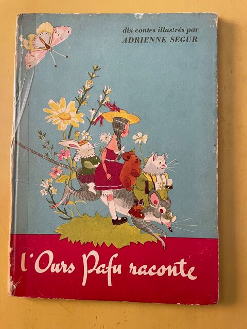 Livre ancien 1946 L'OURS PAFU RACONTE 10 histoires contes Vigneux-sur-Seine (91)