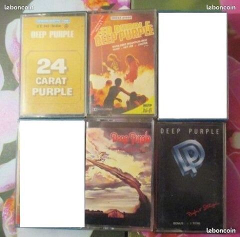 Cassettes audio Deep Purple 0 H�rouville-Saint-Clair (14)