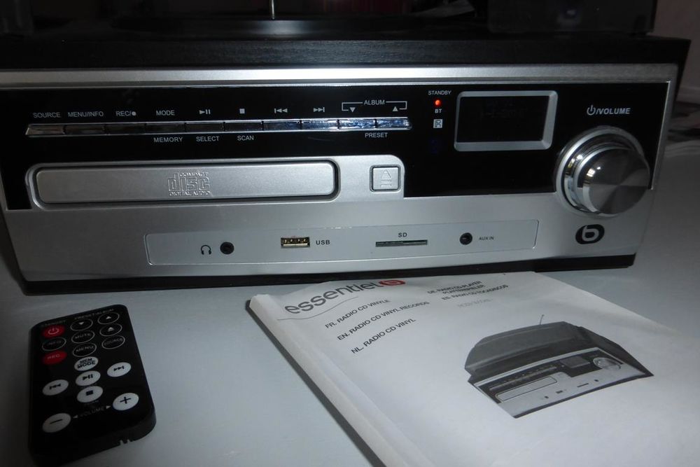 RADIO CD VYNILE RECORDING USB - BLUETOOTH
Audio et hifi