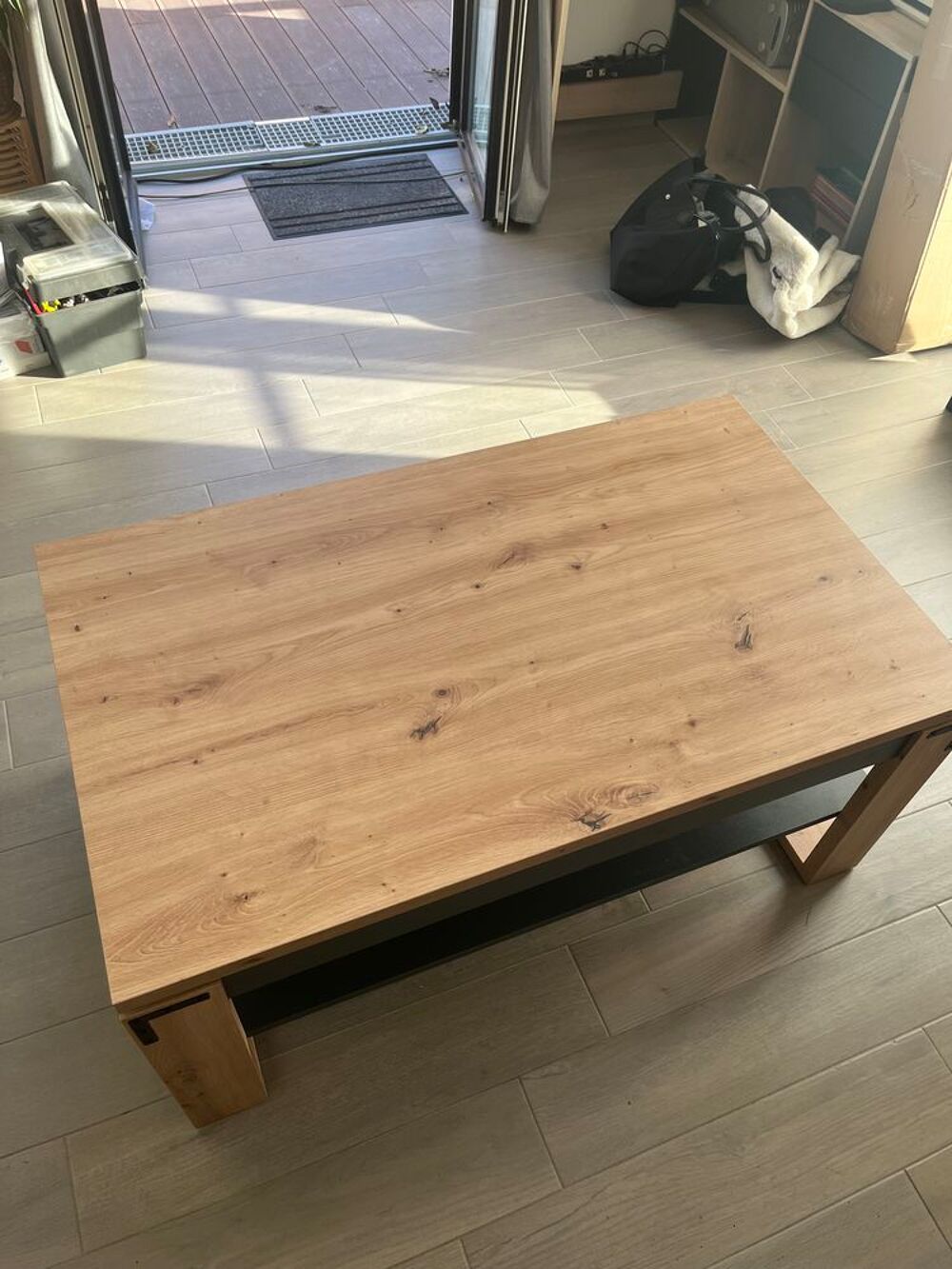 Table basse relevable avec rangements Meubles