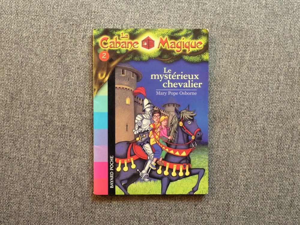 La Cabane Magique- Tome 2- Le Myst&eacute;rieux Chevalier Livres et BD