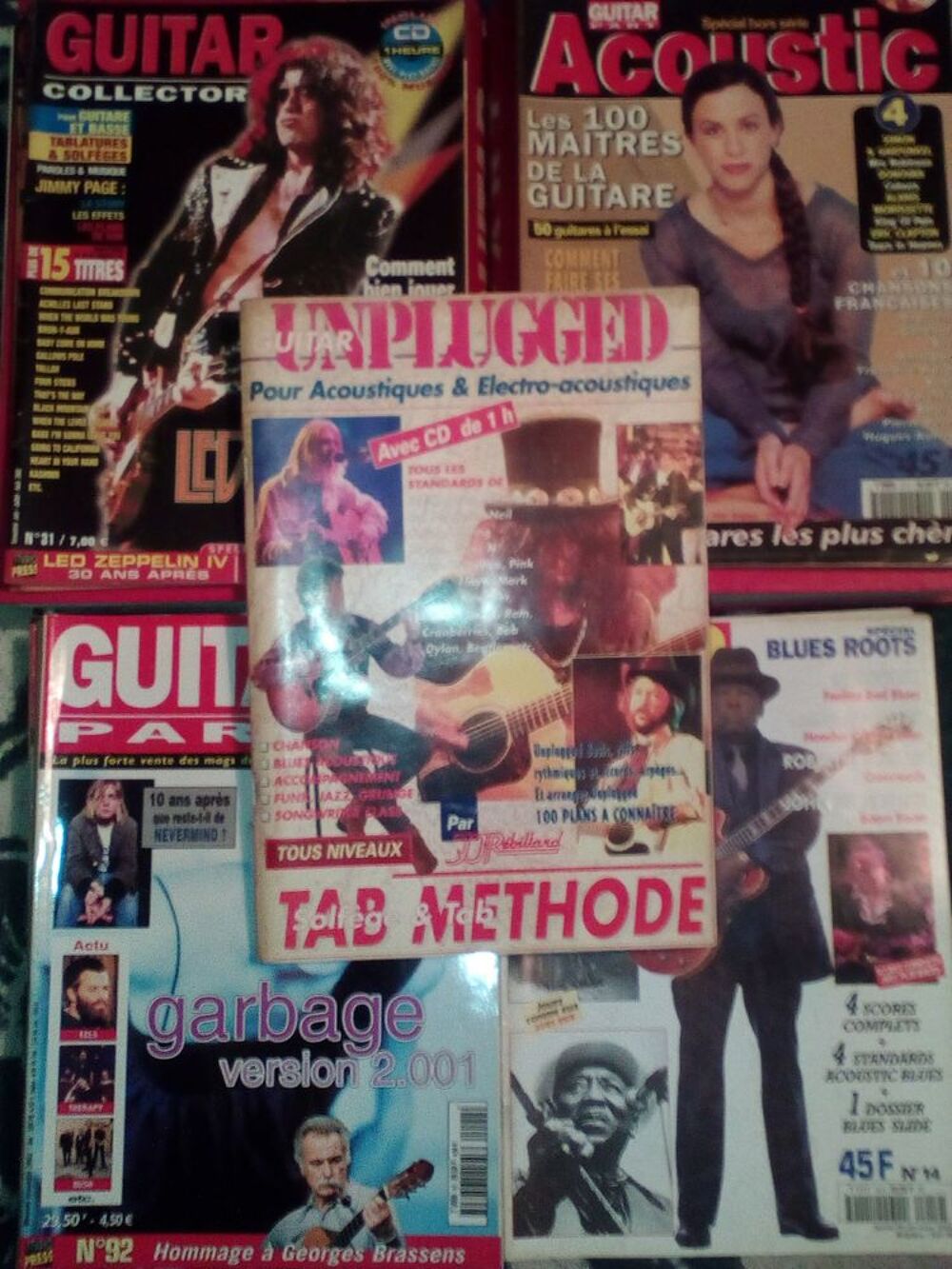 Gros lot de magazines Guitar Part, Guitar collector Instruments de musique