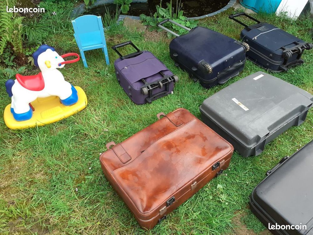 GRANDE VALISE-Valise A ROULETTES-VALISE RIGIDE-DELSEY-Valise Maroquinerie