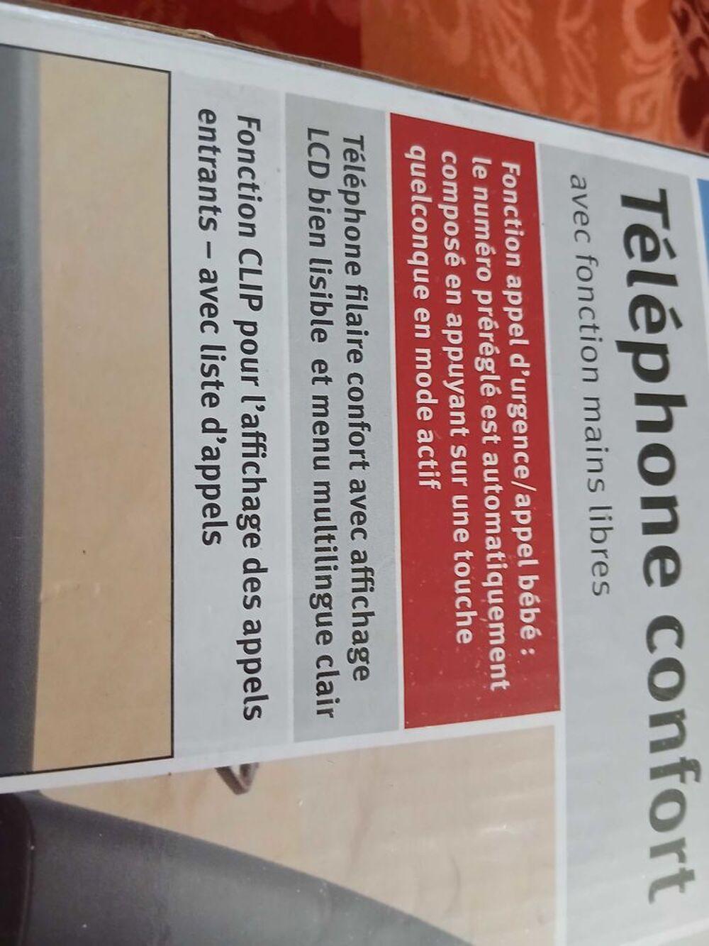 telephone filaire Téléphones et tablettes