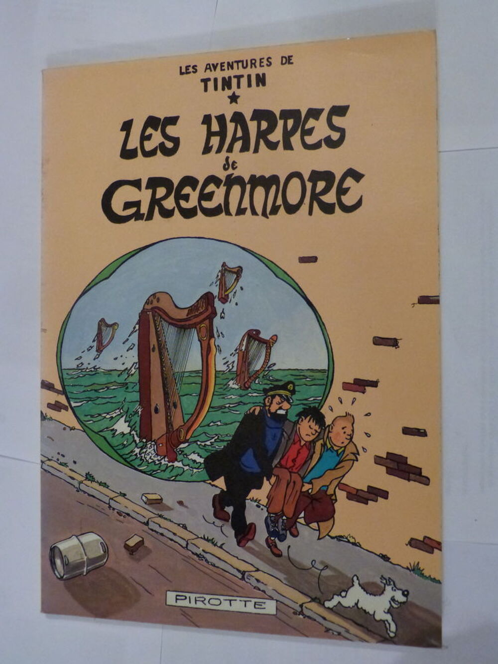 TINTIN LES HARPES DE GREENMORE Livres et BD