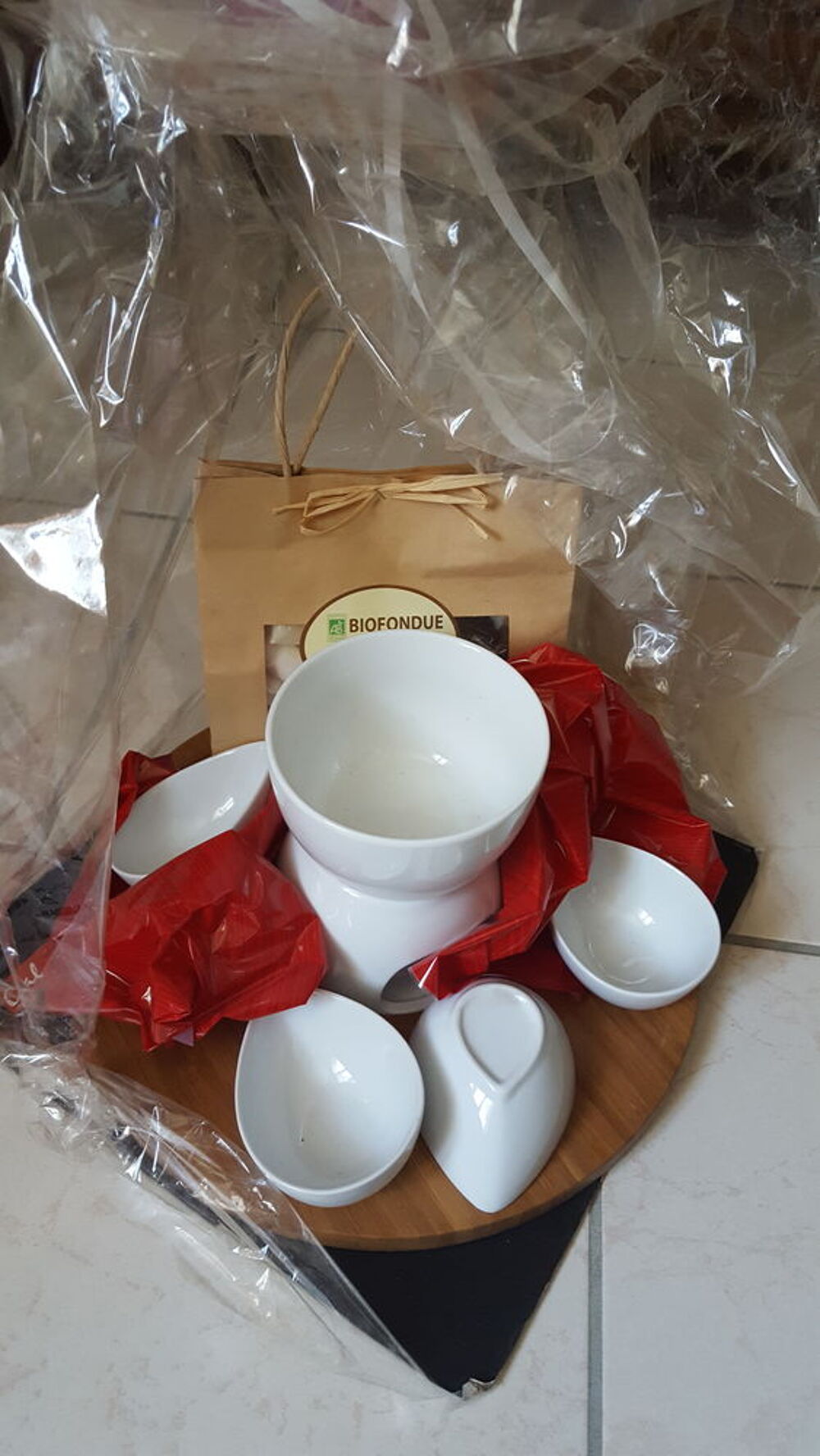 service &agrave; fondue chocolat Electroménager