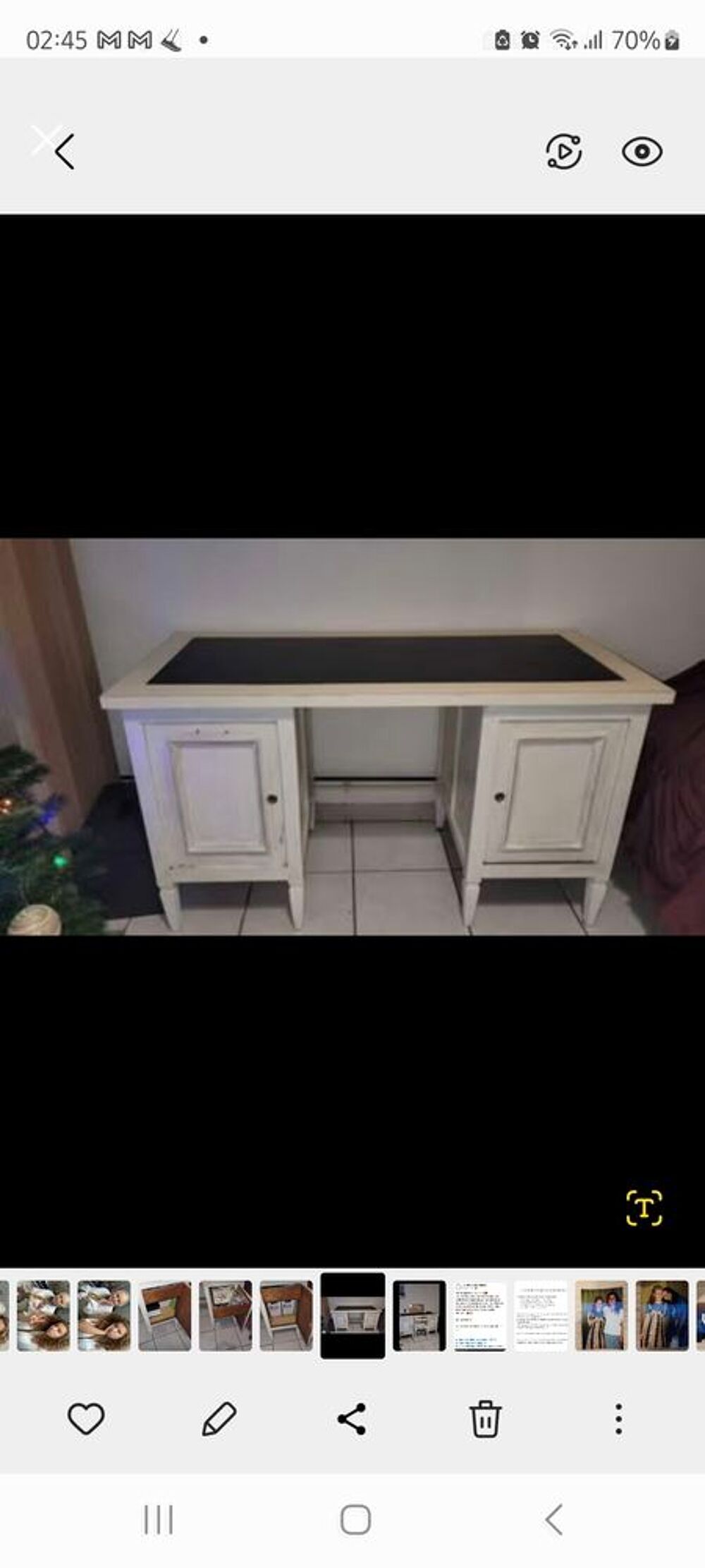bureau en bois Meubles