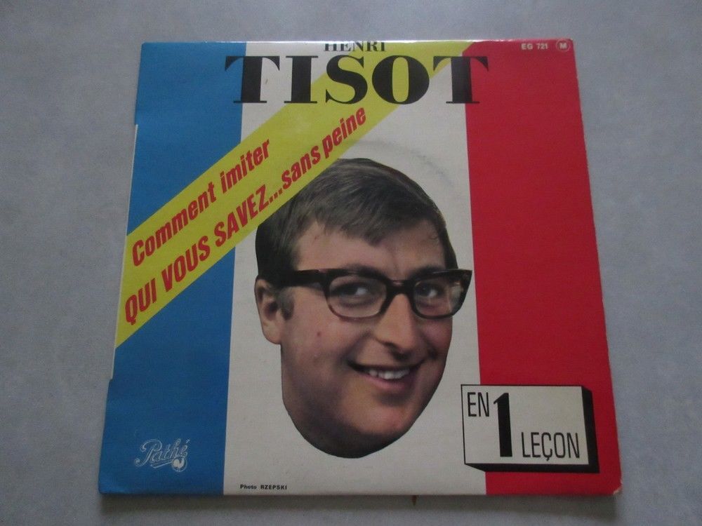 Disques 45 T Henri Tisot CD et vinyles