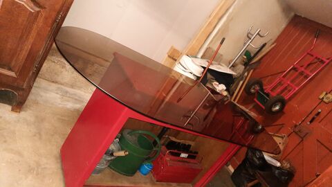 Plateau de verre tremp fum  securite   pour table 220 Boujan-sur-Libron (34)