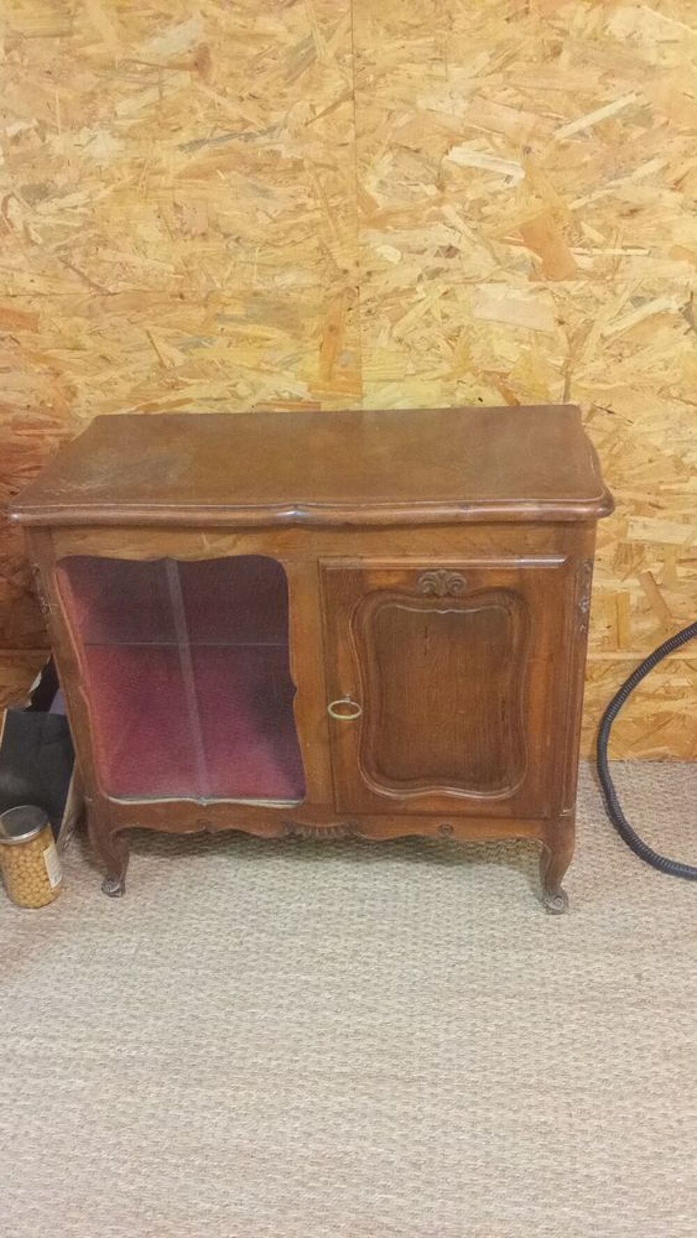 Meuble t&eacute;l&eacute; merisier Meubles