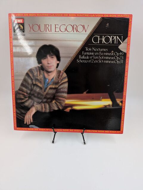Vinyle 33 tours Youri Egorov : Chopin (Trois Nocturnes?) 5 Vulbens (74)