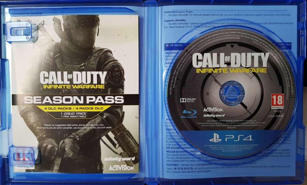 jeu PS4 CALL OF DUTY INFINITE WARFARE Consoles et jeux vidéos